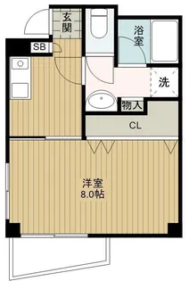 SK鎌倉ビル【4階】の間取り
