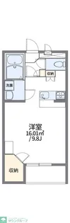 レオパレスYK STYLE【2階】の間取り