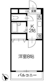 アレックス【2階】の間取り