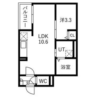 Jack miyaharaII【1階】の間取り