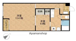 ARCO10【5階】の間取り