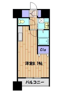 スタービレ海老名【6階】の間取り