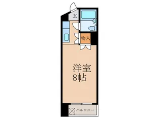 コーポラス中原【3階】の間取り
