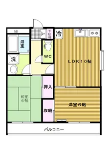 関野マンション【3階】の間取り