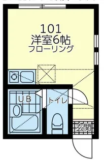 ユナイト大島アイゼンハワー【1階】の間取り