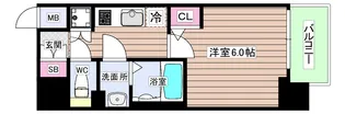 ファーストフィオーレ十三エリオ【2階】の間取り