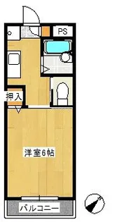マンションアベニュー【3階】の間取り