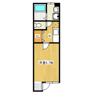 ライフステージ羽根木【1階】の間取り