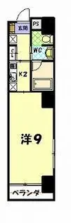 COCO今博多町【4階】の間取り