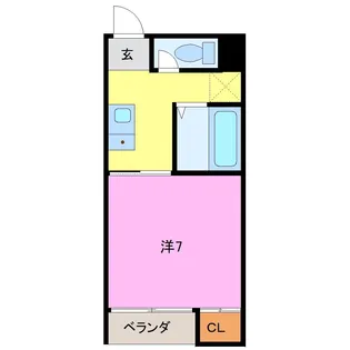 LA・FORT【1階】の間取り