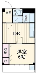 Aハイツ【1階】の間取り