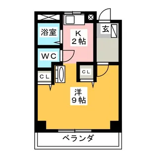 ロイヤルヒルズ【3階】の間取り