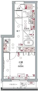 クレヴィスタ板橋本蓮沼【1階】の間取り