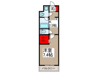 Link View 南浦和【2階】の間取り