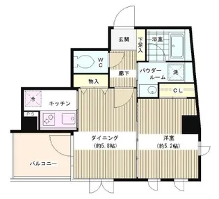 IH STORY 南長崎【4階】の間取り