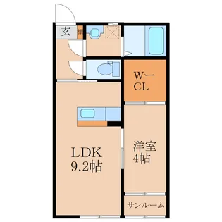 メモリー【2階】の間取り