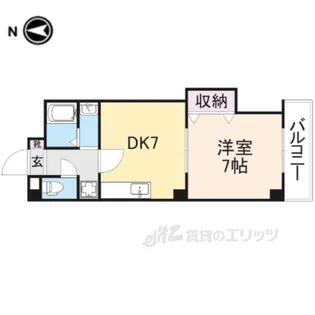 杉ヶ町ビル【5階】の間取り