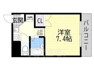 TOWNみやび【2階】の間取り