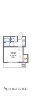 レオパレス下松【2階】の間取り