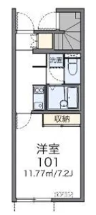 レオネクストRYUSEI【1階】の間取り