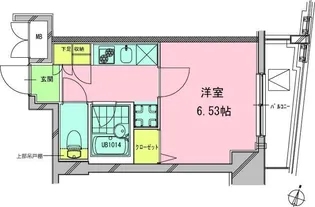 本郷エーワン東大前【6階】の間取り