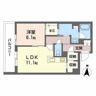 和の杜 江坂【2階】の間取り