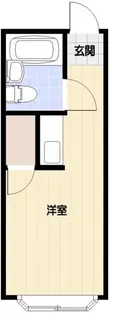 パレス池袋【1階】の間取り