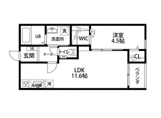 Blain【1階】の間取り