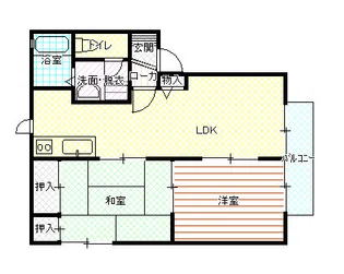 エス・ケー・ハラダ【2階】の間取り