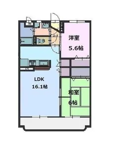 たんぽぽ C【2階】の間取り