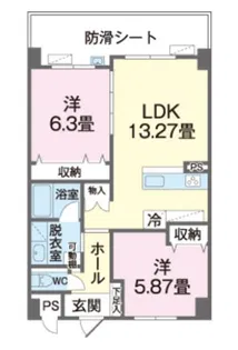 マハロ【3階】の間取り