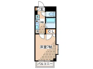 リエス台原【4階】の間取り