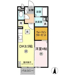 マ・メゾンT【1階】の間取り