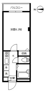 グランディオーゾ【1階】の間取り