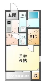 ローズガーデン松浜【2階】の間取り