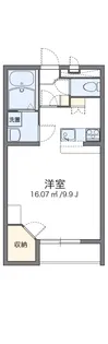 カーサベルデ油山【2階】の間取り