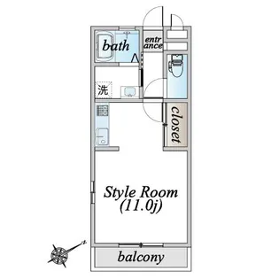 セジュール千間台【3階】の間取り