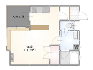リポーズウィング【2階】の間取り