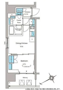 東京都台東区浅草橋3【マンション】の間取り