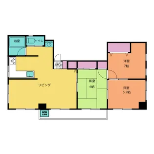 小森ビル【2階】の間取り