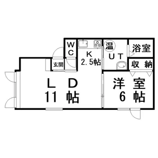 アルバレートI【2階】の間取り