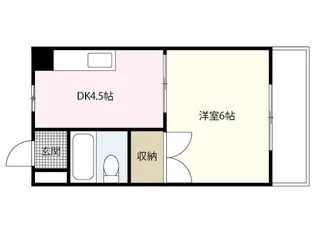 メゾン東雲I【3階】の間取り