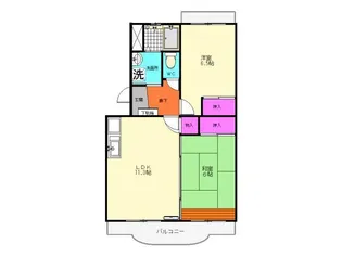 スペレッセ【3階】の間取り