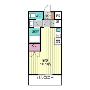 ノース・メゾン・ラ・コリン【2階】の間取り