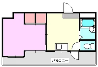 第1コーポ新松戸【4階】の間取り