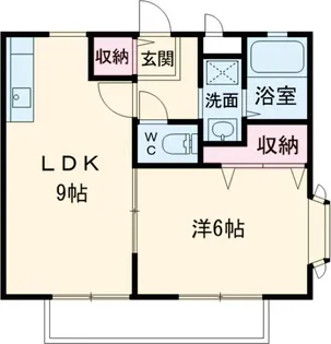 プレミール泉【1階】の間取り