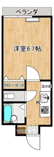 サンヴィレッジ戸尾【4階】の間取り