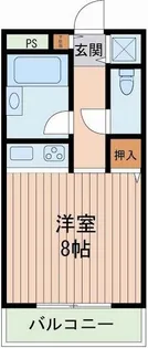 1Kの間取り画像