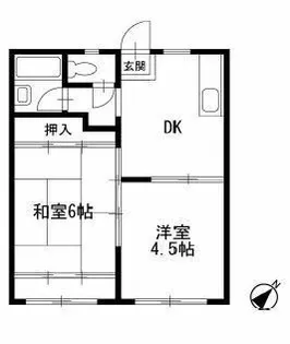 メゾン・コロナード【2階】の間取り