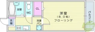 アークハイム【1階】の間取り